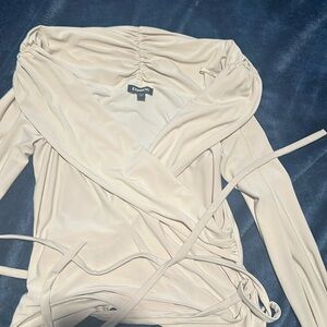 Beige blouse